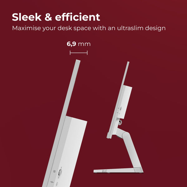 Lenovo L27i-4B 27 Inch PC Monitor | FHD, 1080p, 48-100Hz, IPS, 4ms, VGA and HDMI