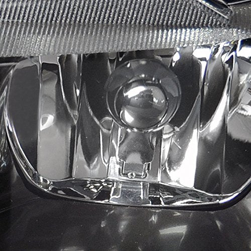 DNA MOTORING HL-OH-JGC99-BK-AM Black Amber Headlights Assembly Replacement Compatible with 99-04 Jeep Grand Cherokee