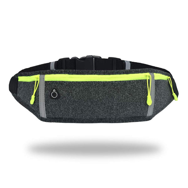 GORWRICH Running Belt with Waterproof Adjustable Elastic Strap, Sweatproof waistpacks with Large Capacity, Perfect for Running and Outdoor Activities