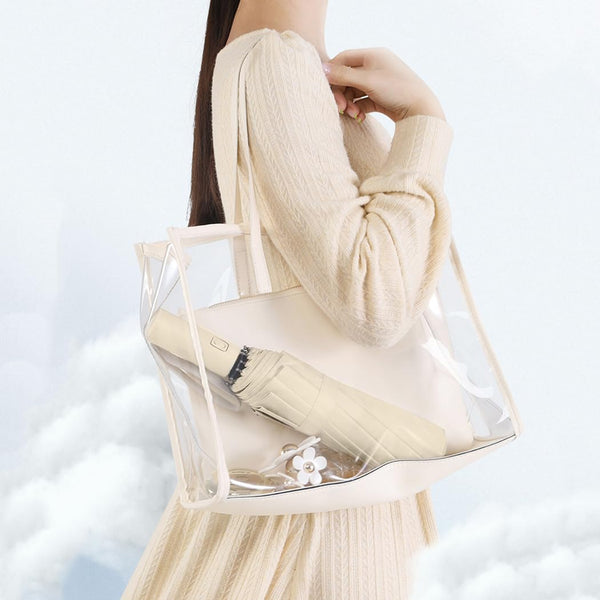 Maibar Umbrella Windproof Strong 24 Ribs Compact Umbrellas Sun UV Protection spf 50 Folding Travel Large Auto Open Close Umbrellas Umbrella (Black)