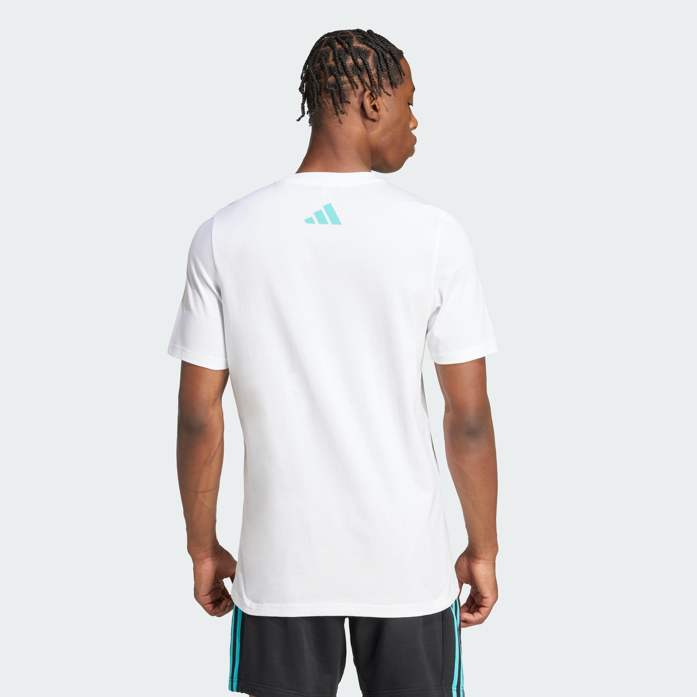 adidas Men's Mercedes - Amg Petronas Formula One Team DNA Graphic Tee Men T-Shirt