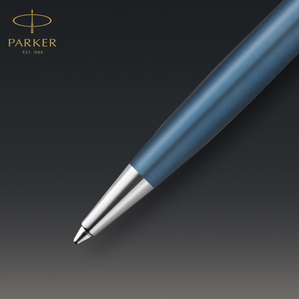 Parker Sonnet Ballpoint Pen | Stainless Steel with Gold Trim | Medium Point | Handwriting Pens & Stationery Supplies | Black Ink | Gift Box