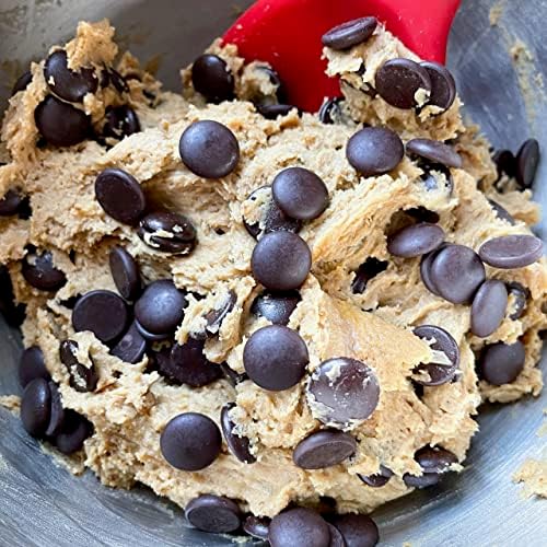 Nibble Simply 1kg Divinely Dark Madagascan Chocolate Chips, 81% Cocoa Mass - Single Origin - Vegan - No Refined Sugar