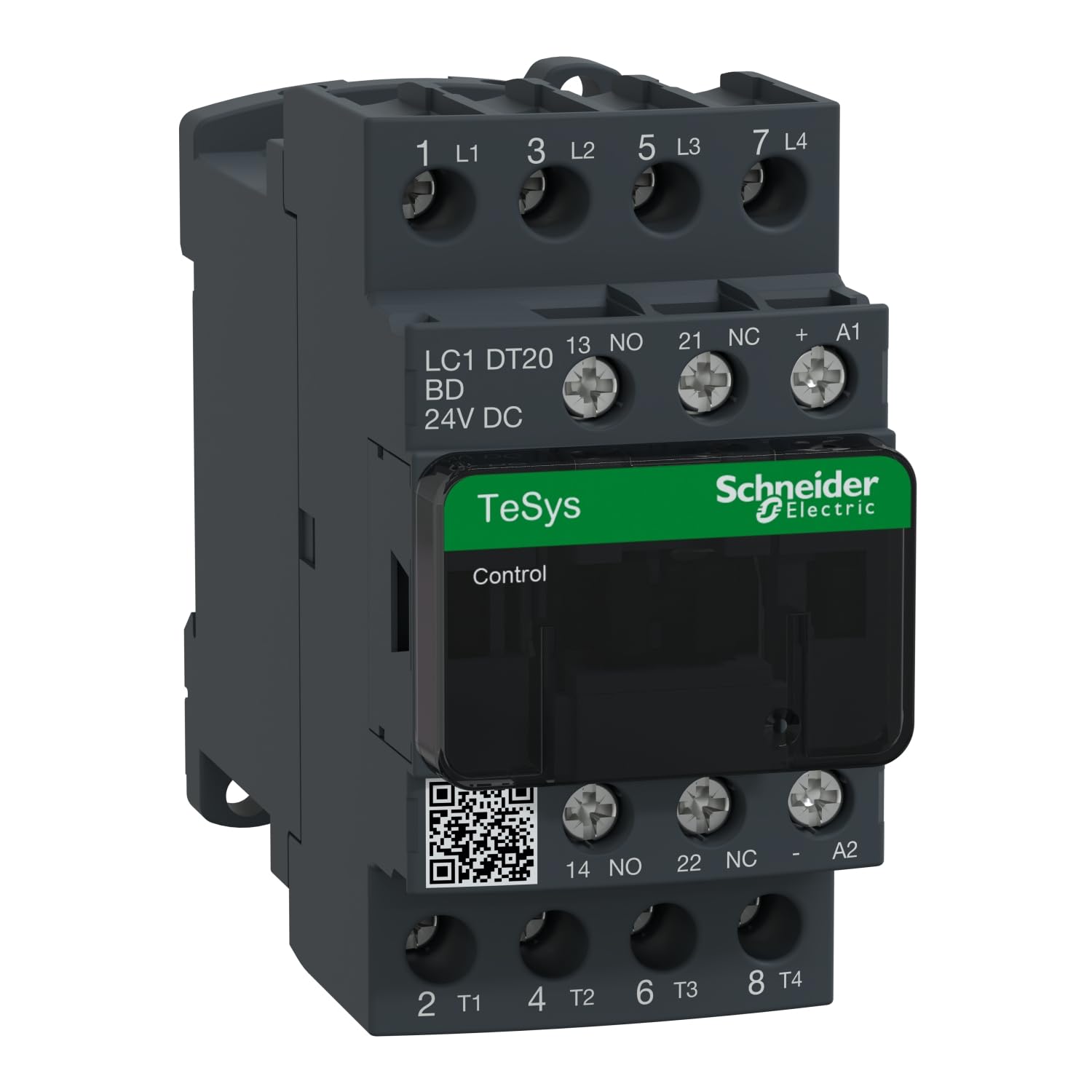 Schneider Electric, TeSys D contactor - 3P(3 NO) - AC-3 - <= 440 V 38 A - 230 V AC 50/60 Hz coil, LC1D38P7