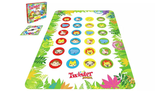Hasbro Gaming Twister Ultimate: Bigger Mat, More Coloured Spots, Family, Kids Party Game Age 6+; Compatible with Alexa (Amazon Exclusive)