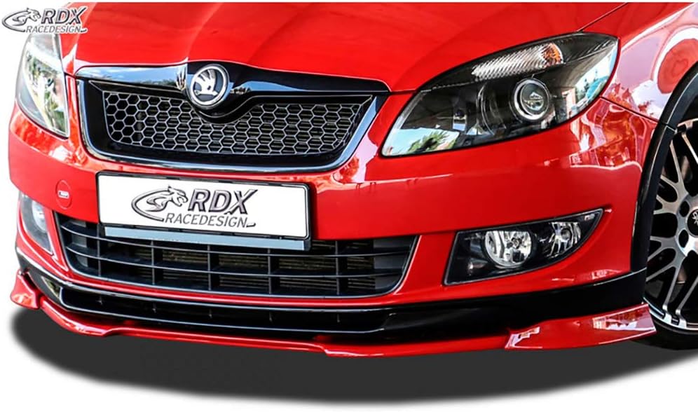 RDX Racedesign Front spoiler Vario-X compatible with Skoda Fabia II 5J Monte Carlo 2010-2014 (PU)