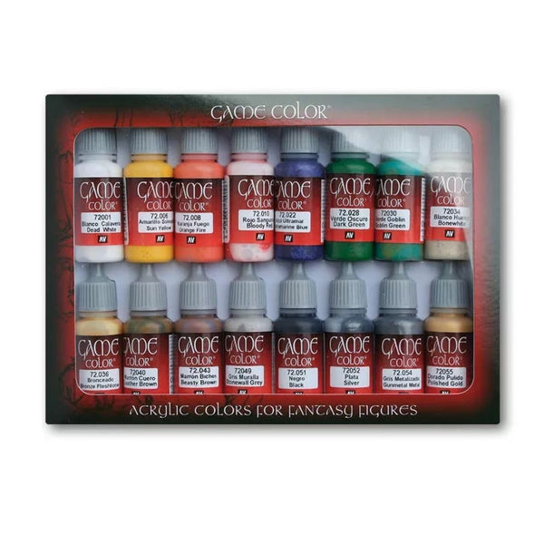 Acylicos Vallejo - 72299 - Acrylic 16 Colors for Fantasy Figures