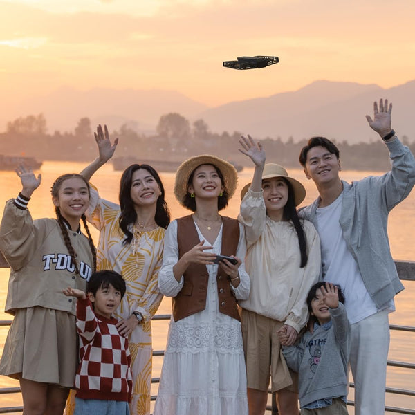 HOVERAir X1 Drone with Camera, Self-Flying Camera Drone with Follow Me Mode, Foldable Mini Drone with HDR Video Capture, Palm Takeoff, Intelligent Flight Paths, Hands-Free Control Black (Combo Plus)