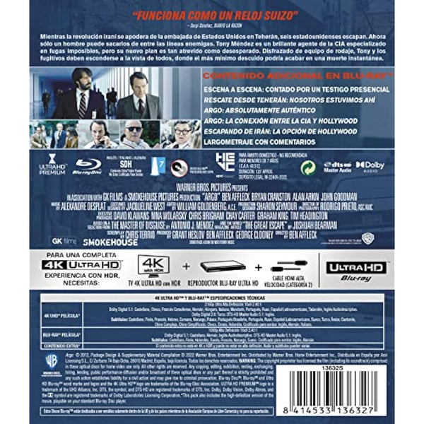 Argo (4K UHD + Blu-ray)