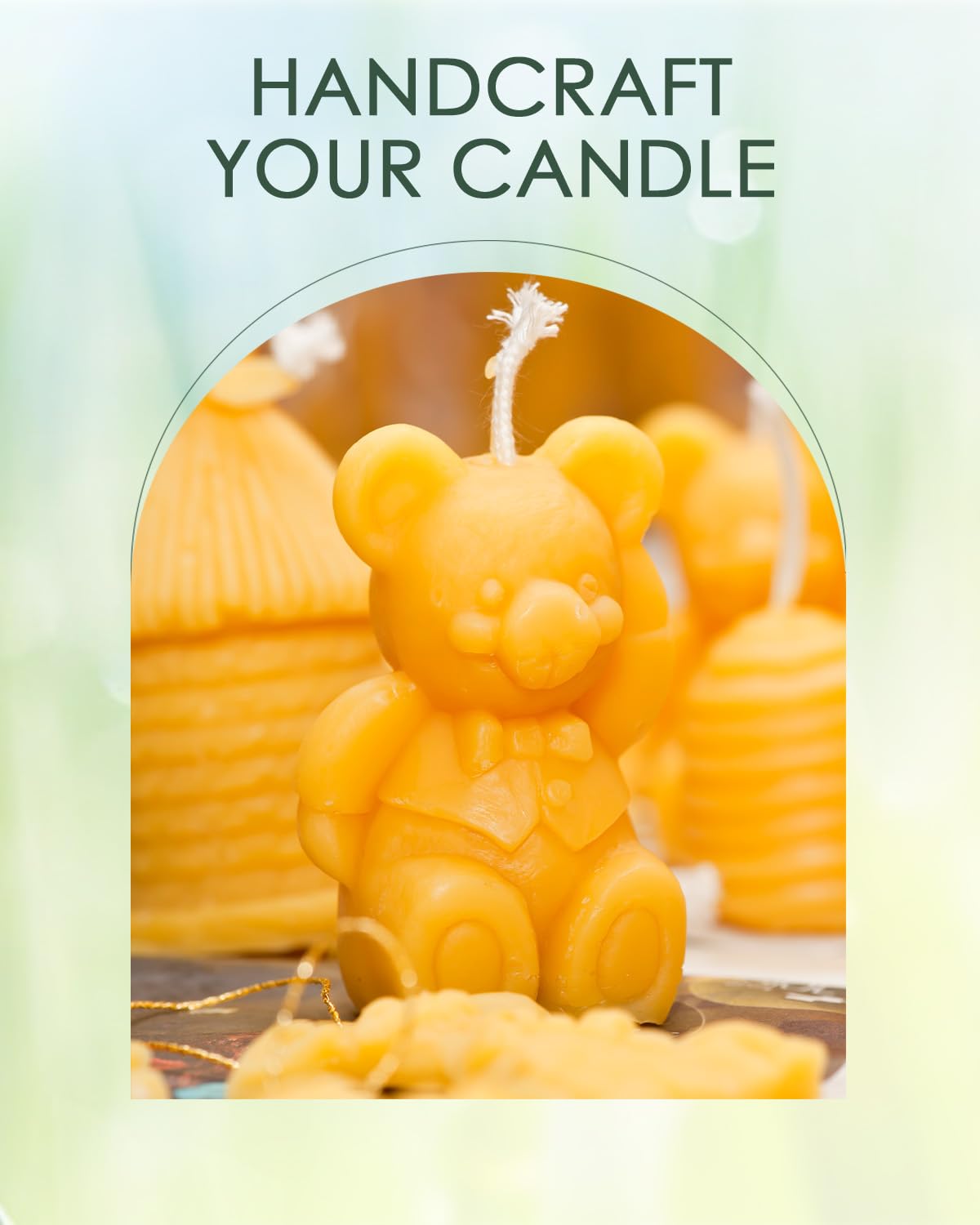 Yellow Beeswax Pellets, Beeswax for Candle Making, Beeswax Pellets Cosmetic Grade Eco Friendly Products, Organic Beeswax for Body, Skin Care DIY, Lip