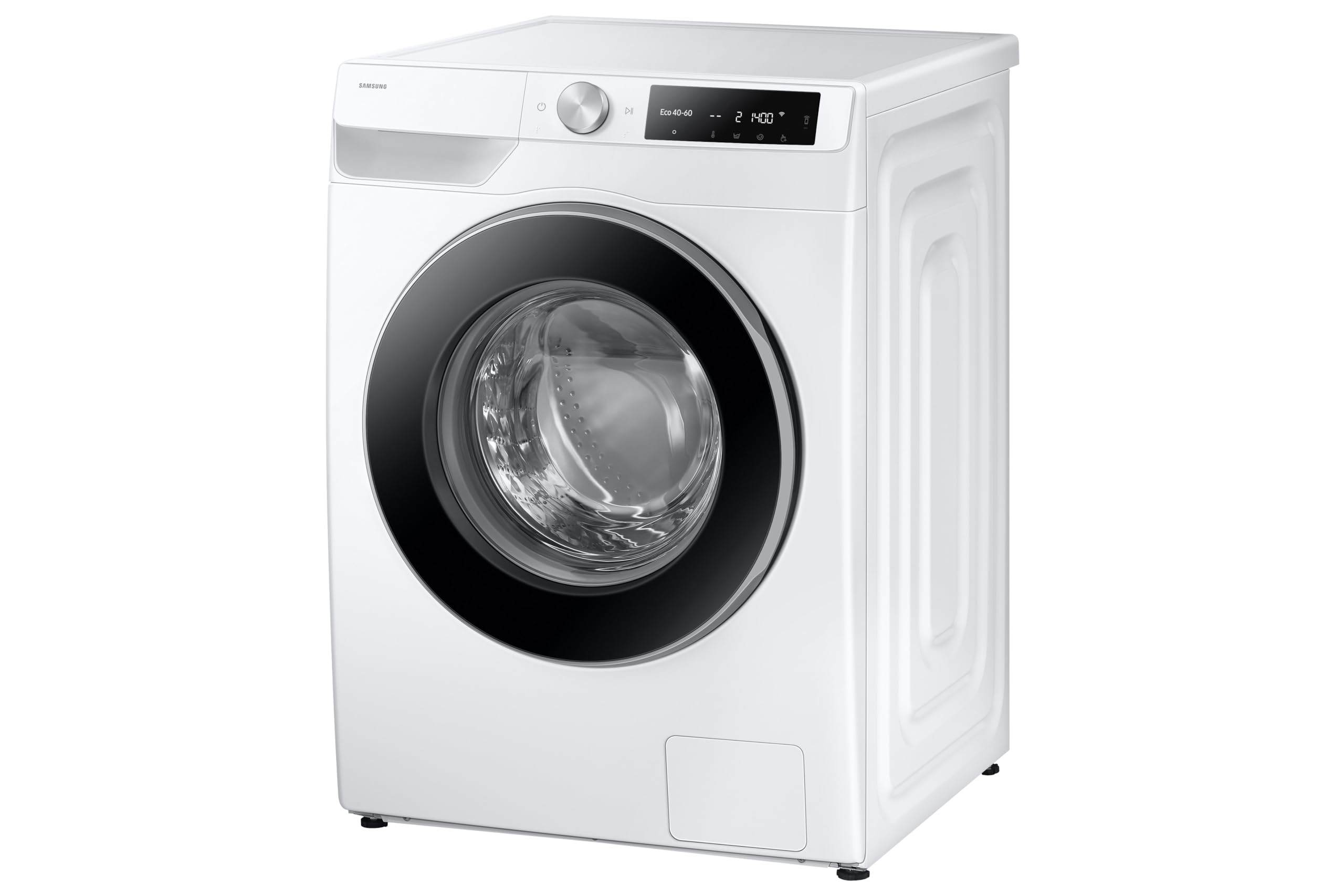 Samsung Series 6 AI Energy Washing Machine, 9kg, 1400rpm, White, WW90DG6U25LEU1