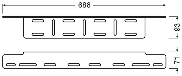 LEDriving WIRE HARNESS AX 2LS, wiring harness for car light strips, light bar wiring harness kit, cable set for installing two light sources, adapter for car headlights