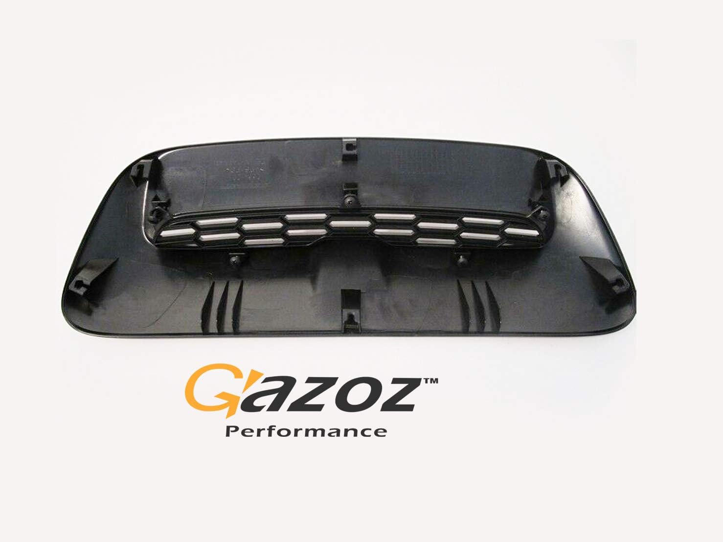 Gazoz Performance Gloss Black Hood Scoop Bonnet Air Intake Vent For Mini Cooper S R56 R57 R58 R59
