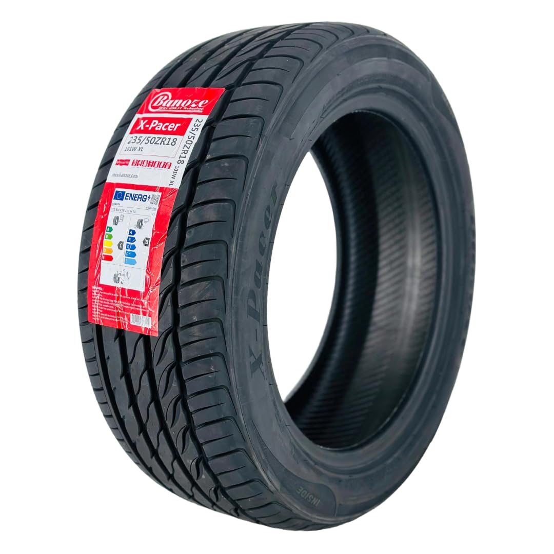 BANOZE X-Pacer 235/40ZR18 95W XL High-Performance Tyre – Extra Load, W Speed Rating (168 mph), Enhanced Grip for Sports Cars & Sedans (2)