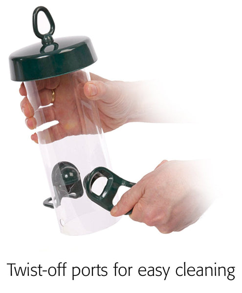 Hanging Bird Feeders for Small Birds - Jacobi Jayne? Bigeasy? Small Seed Bird Feeders for Wild And Garden Birds - Squirrel-Resistant Bird Feeder with