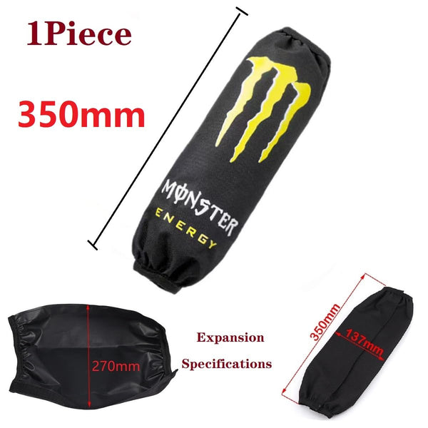 MiJunHD Motorcycle Rear Shock Absorber Pedal Shock Absorber Dust Cover Waterproof Cover Protective Cover ATV Electric Vehicle Off-road Motorcycle, 35CM (ROCKST)