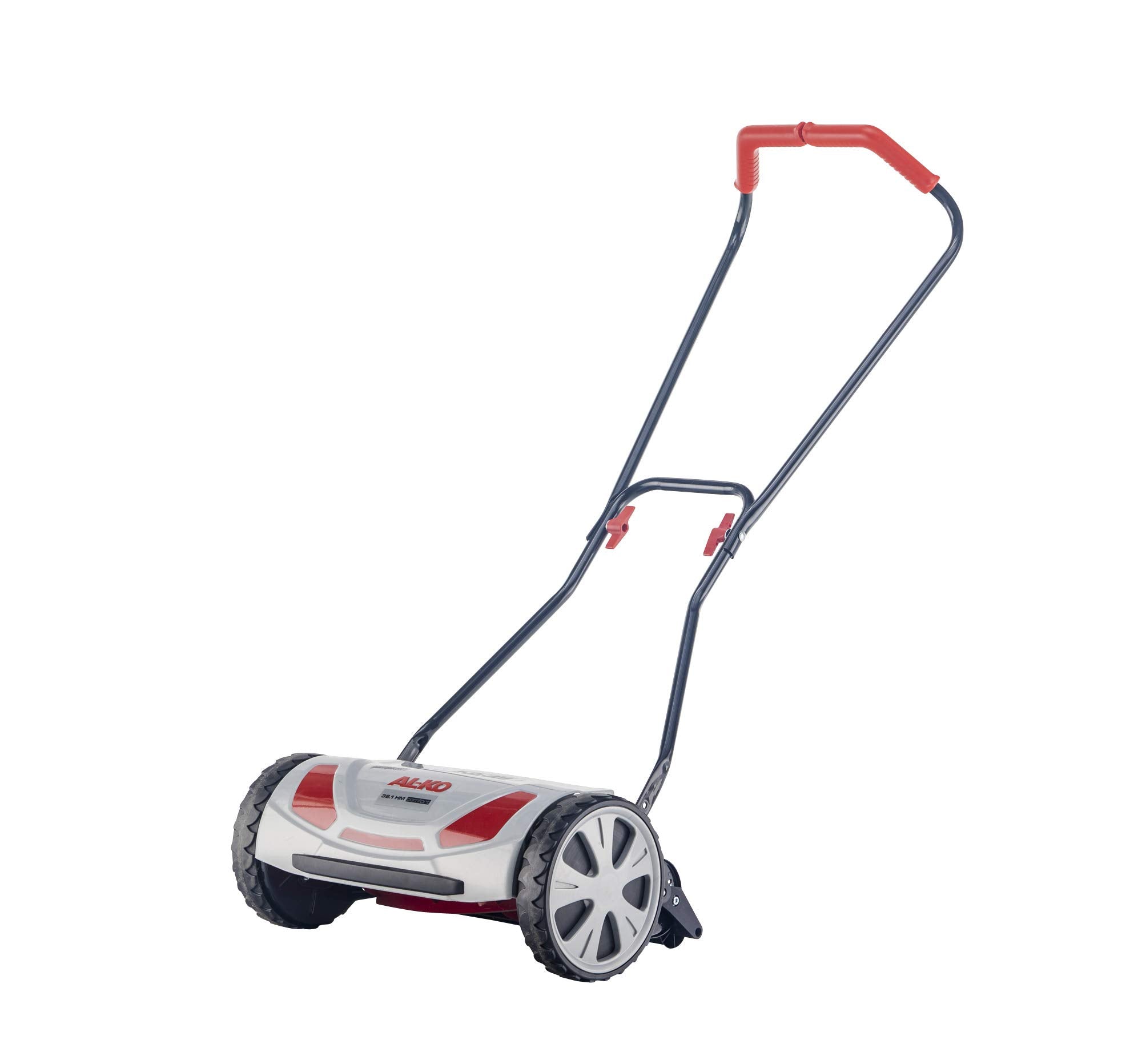 AL-KO Razor Cut 38.1 HM Comfort Manual Cylinder Lawn Mower, 38 cm cut width, Ideal 250sqm., Grey