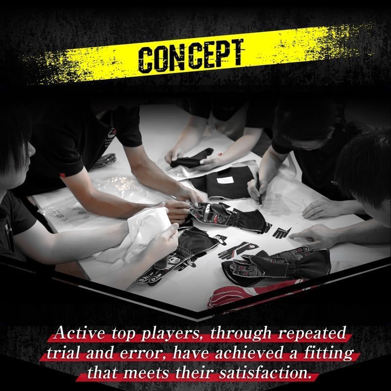 ＳＴＲＡＳＳＥ STRASSE Racing Gloves Outstitch Outseam Gaming Gloves Hankon Race Sim Gran Turismo (Black, XXL)