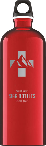 Sigg - Aluminum Water Bottle - Traveller - Climate Neutral Certified - Suitable For Carbonated Beverages - Leakproof & Lightweight - BPA Free - 0.6L / 1L/ 1.5L