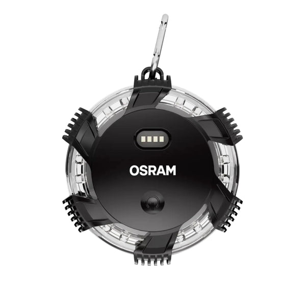 OSRAM LEDSL102 Ledguardian Road Flare Sign V16 Emergency Light for Cars, Breakdown Light, Car Emergency Beacon, Round Safety Warning Light for Vehicles and Motorcycles