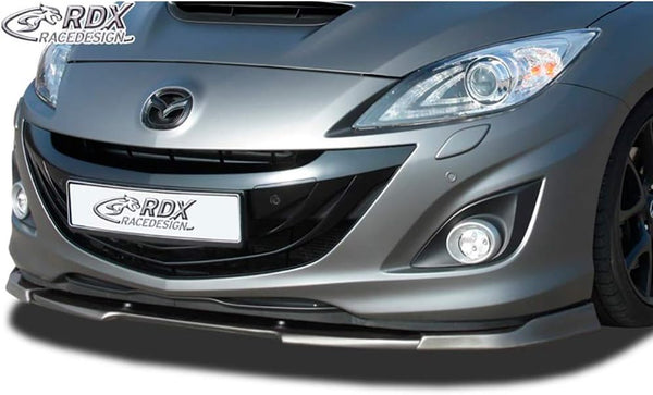 RDX Racedesign Front spoiler Vario-X compatible with Mazda 3 MPS (BL) 2009-2012 (PU)