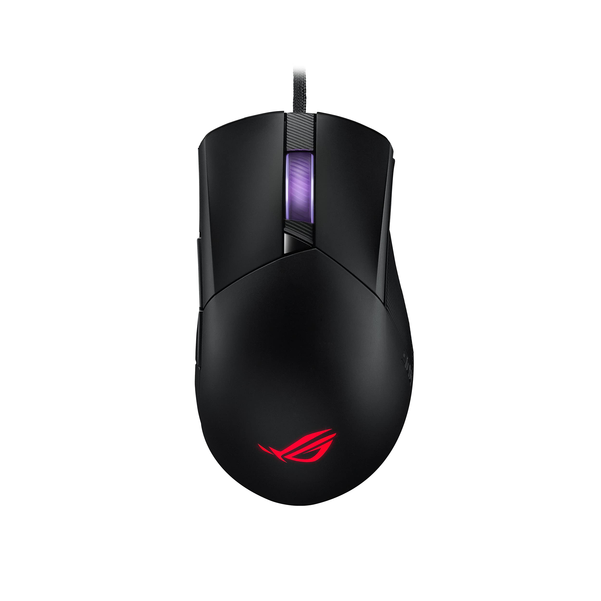 ASUS ROG Spatha X Wireless Gaming Mouse, 24 GHz/Wired USB, 19,000 DPI Optical Sensor, 12 Programmable Buttons, RGB, Swappable Switch Design, Micro Switches, Magnetic Charging Stand, Black