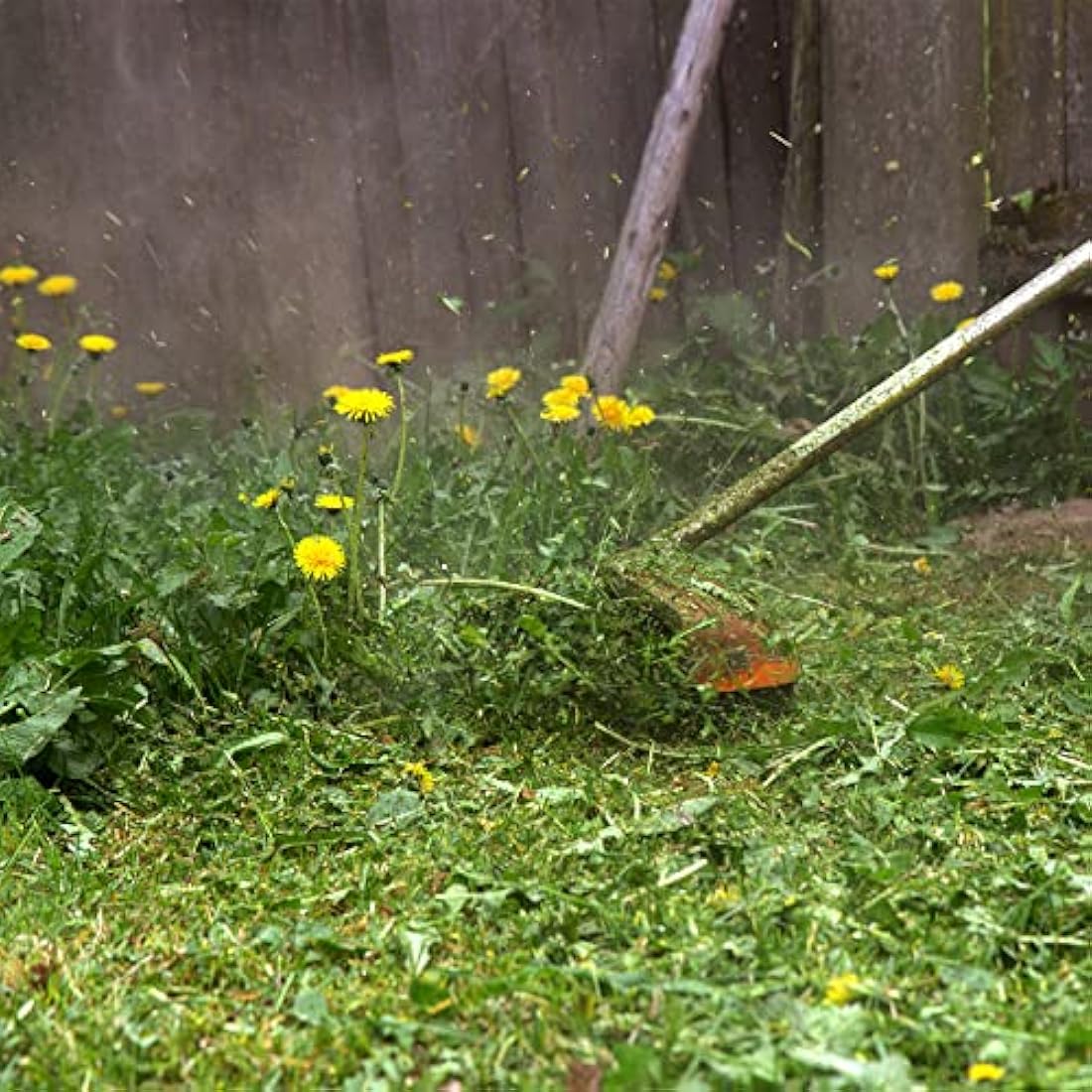 FEPITO 2.0mm x 100m Strimmer Line for Garden Grass Petrol Strimmer Strimmers Electric