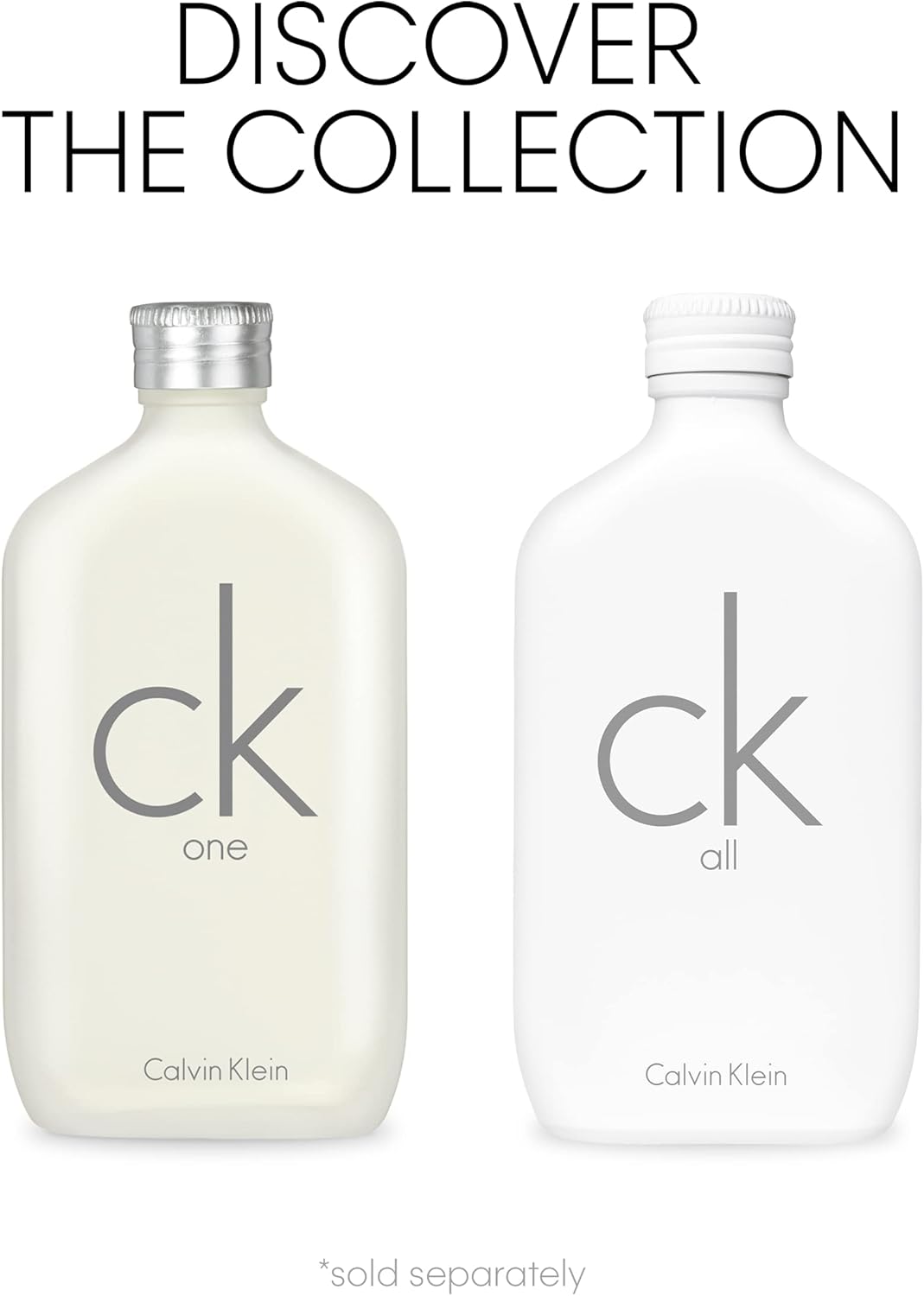 CALVIN KLEIN CK One - Unisex Eau de Toilette for All - Citrus & Aromatic Fragrance with Notes of Green Tea, Nutmeg and Musk - Medium Longevity - 200ml