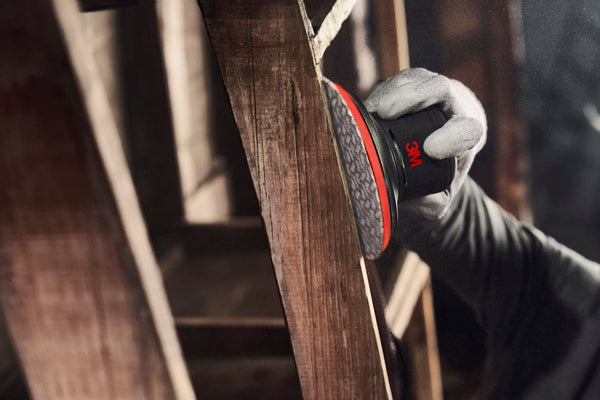 3M Xtract Pneumatic Random Orbital Sander, 88954, 150 mm, Central Vacuum, 5 mm Orbit, 1 per case