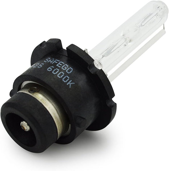 Safego D1S Xenon Bulb 35W 8000K HID Headlight Super Bright Discharge Lamp Replace HID Kit 12V Car Bulbs Ice Blue LED Exterior Headlamp Bulbs, Pack of 2