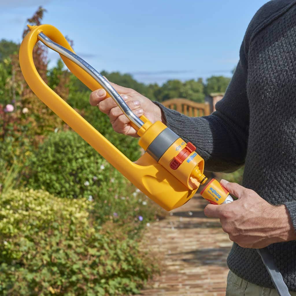 HOZELOCK - Hybrid Watering Hose Tuffhoze 35 m : Extremely Flexible, Tuff-Fibre Woven Technology, Suitable for High-pressure Cleaners (40 bar), Durable