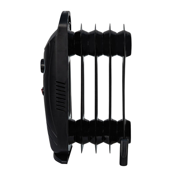 Russell Hobbs 1500W/1.5KW Oil Filled Radiator, 7 Fin Portable Electric Heater - White, Adjustable Thermostat with 3 Heat Settings, Safety Cut-off, 15 m sq Room Size, RHOFR5001, 2 Year Guarantee