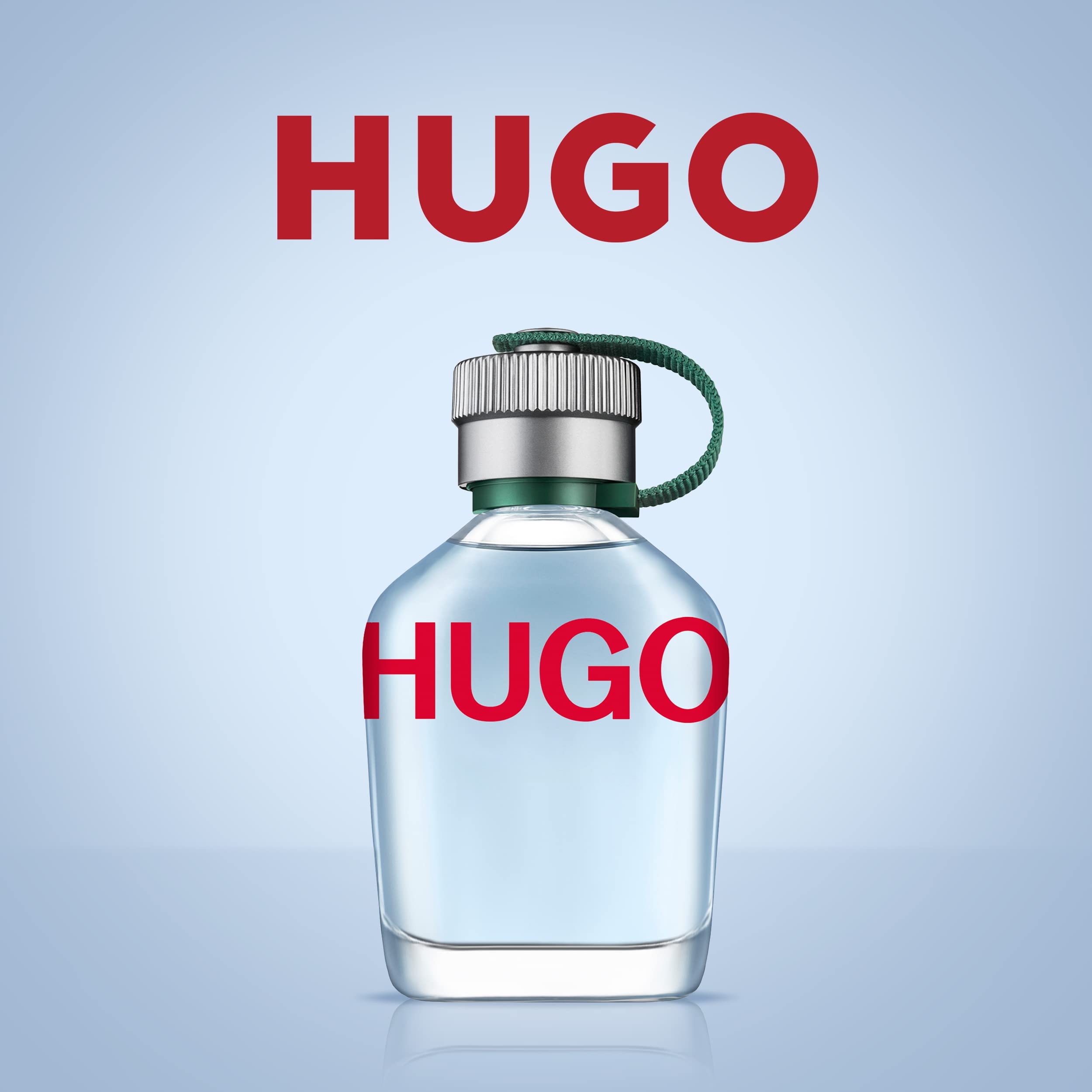 HUGO Man Eau de Toilette, Men's Perfume, Notes of Crispy Green Apple and Fir Balsam, Aromatic Fragrance, Medium Longevity, 200ml