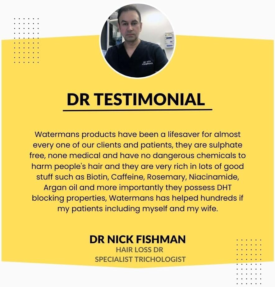 Grow Me® Hair Growth Shampoo - Not just a Caffeine Shampoo we include Biotin, Argan Oil, Rosemary, Niacinamide. Hair Thickening Treatment for Women & Men with progressed thinning.