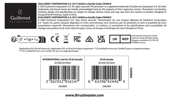 Thrustmaster T128 SimTask Pack – Essential Accessories for T128 Racing Wheel, Compatible with Xbox Series X|S, Xbox One, and PC