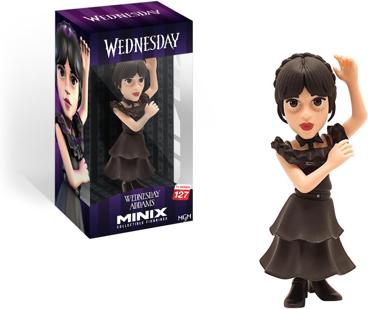 MINIX - TV Series #127 - PVC Figure 12 cm - Wednesday - Wednesday in Ball dress