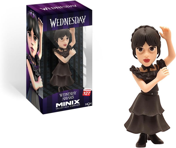 MINIX - TV Series #127 - PVC Figure 12 cm - Wednesday - Wednesday in Ball dress