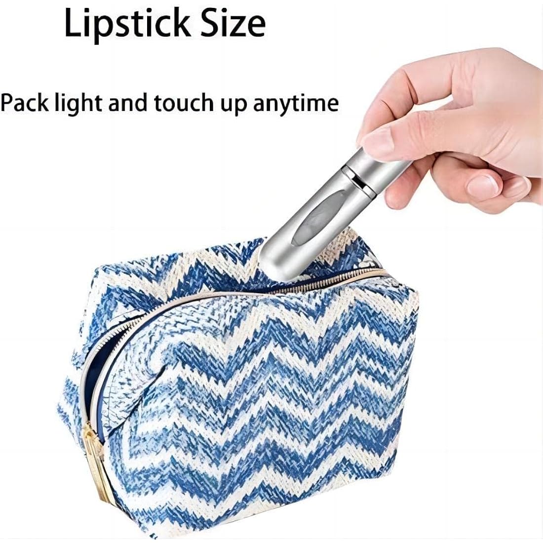 ILLUVA 5ML Perfume Atomiser Refillable Bottles, Portable Mini Travel Perfume Atomiser, Empty Spray Bottle