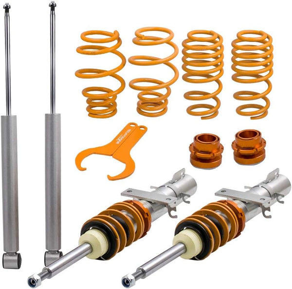 maXpeedingrods Coil Spring Coilovers Kit for Ibiza MK3 02-08 Polo MK4 9N 1.2L 1.4L
