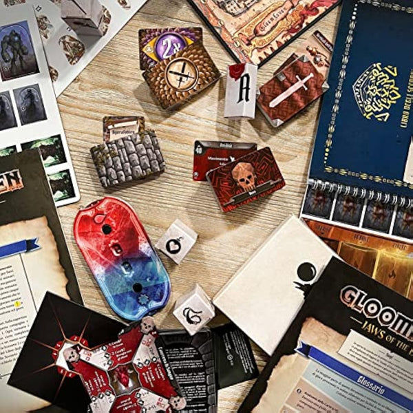 Asmodee - Gloomhaven Second Edition: Jaws of the Lion - Board Game, 1-4 Players, Italian Edition