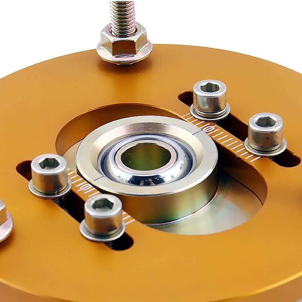 maXpeedingrods Front Camber Plates Coilovers for BMW E36 1991-1998 316i 318i 323 325i Top Mounts