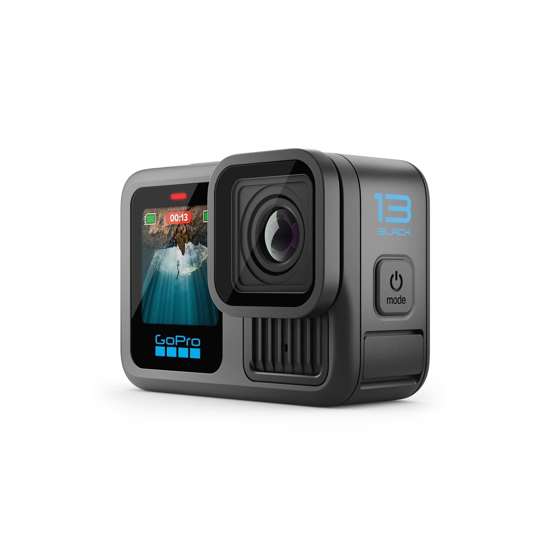 GoPro HERO13 Black in Forest Green (Limited Edition Color) - Waterproof Action Camera with 5.3K60 Video, 27MP Photo + Compatability with HB-Series Lenses