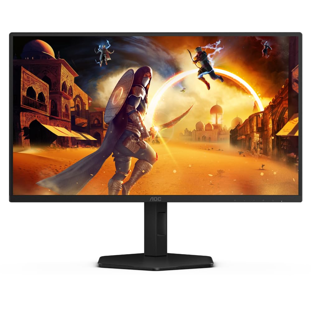 AOC Gaming 25G3ZM/BK - 24.5" 240Hz FHD Monitor, 0.5ms MPRT, FreeSync Premium (1920x1080, HDMI 2.0 x 2, DisplayPort 1.2 x 1, Headphone out (3.5mm)) black/red