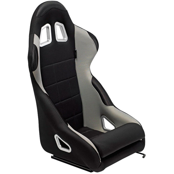 AutoStyle Sport seat 'K5' - Black/Red - Non-reclinable back-rest - incl. slides