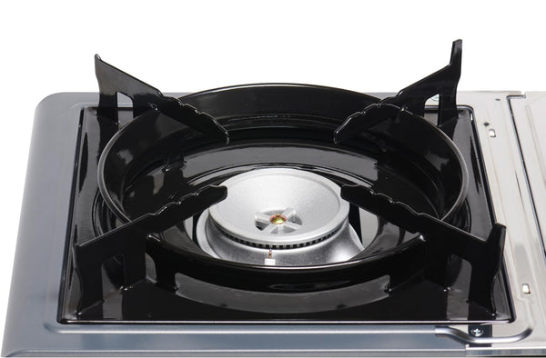 Campingaz Camp Bistro Stove, 1 burner, camping stove, 2200-watt capacity, compact outdoor cooker, includes carry case for easy transport