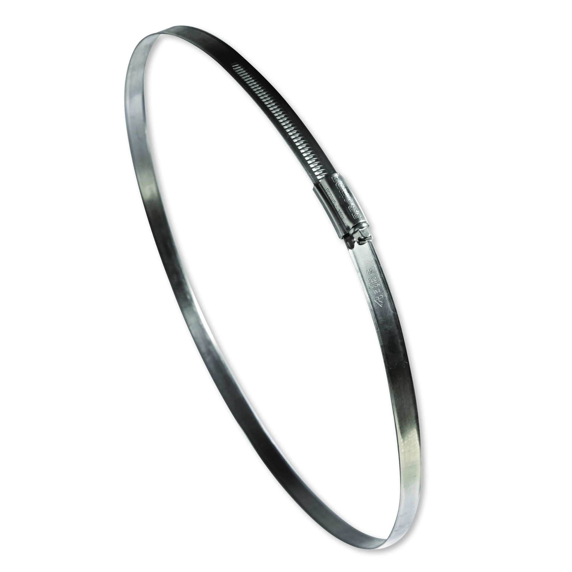 Eclipse Professional Tools ECW1-2A W1 Box of 10 35-50mm (1 ⅜" - 1 ¾") Mild Steel Worm Gear Hose Clamps