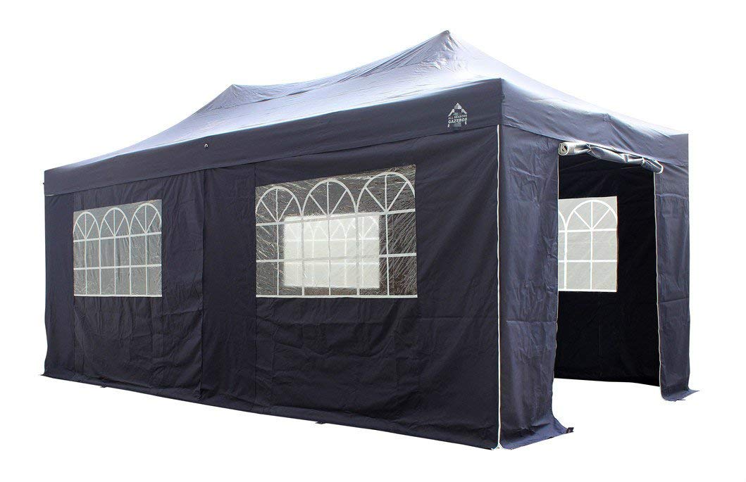 All Seasons Gazebos Heavy Duty, 100% waterproof, 3x6m Pop up Gazebo with 4 x fully waterproof superior Side Walls. 17 Colours ava