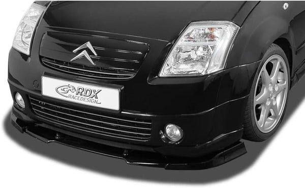 RDX Racedesign Front spoiler Vario-X compatible with Citroën C2 VTR/VTS (PU)