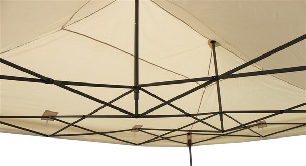 All Seasons Gazebos 3x4.5 Fully Waterproof Pop up Gazebo With Accessories - Metallic Grey