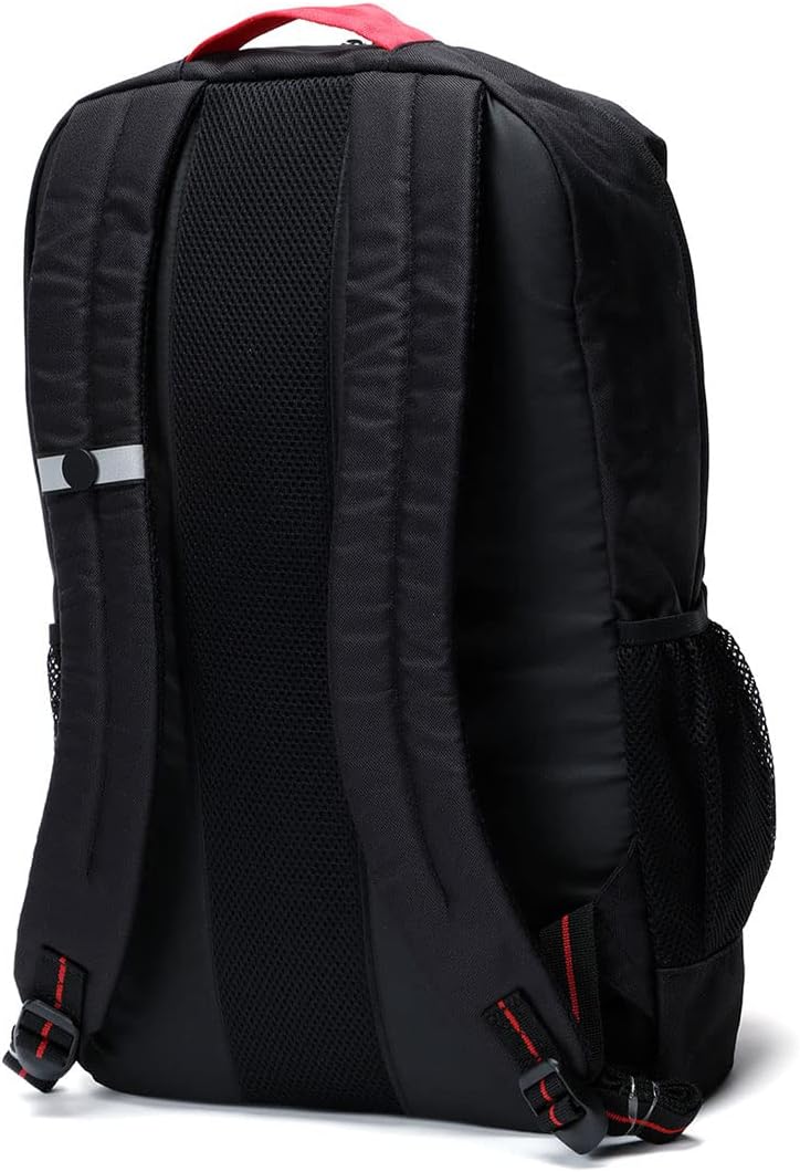 Porsche Motorsport backpack, black, adjustable straps, official merchandise